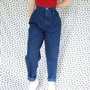 Navy Vintage Mom Jeans
